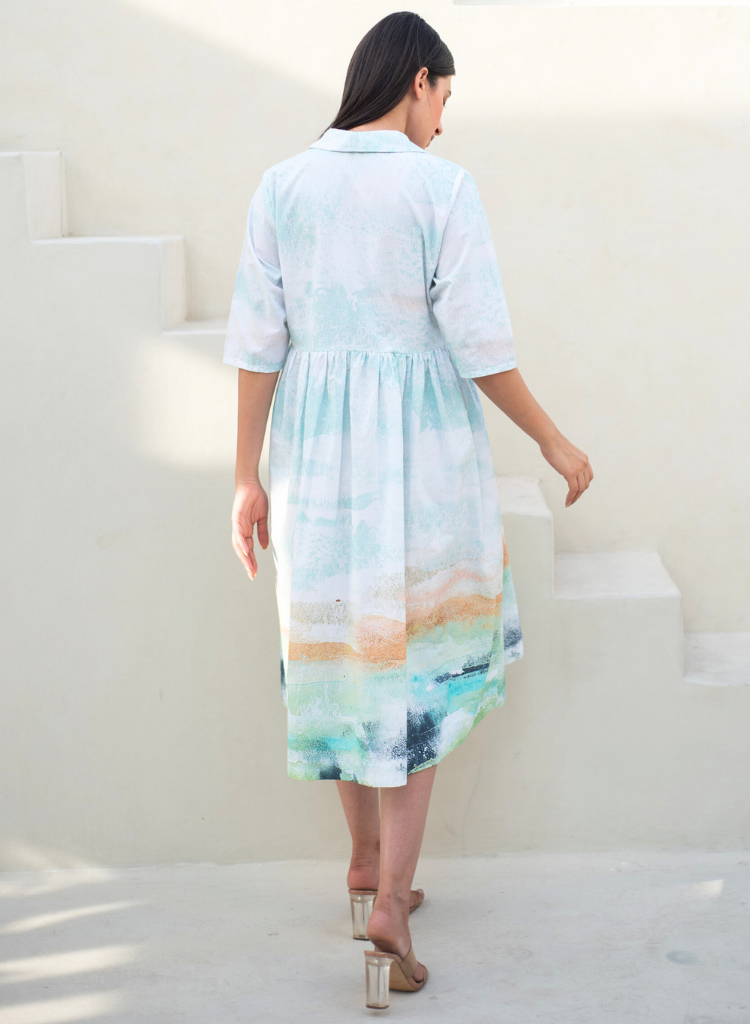 Abel Cuban Collar Dress