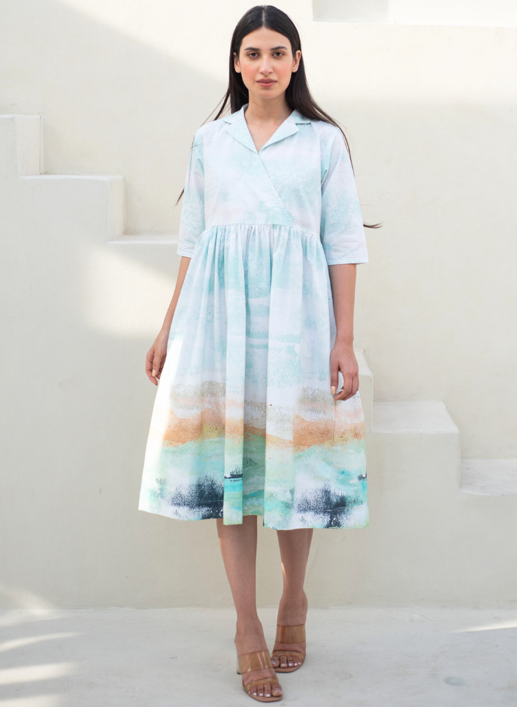 Abel Cuban Collar Dress