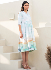 Abel Cuban Collar Dress