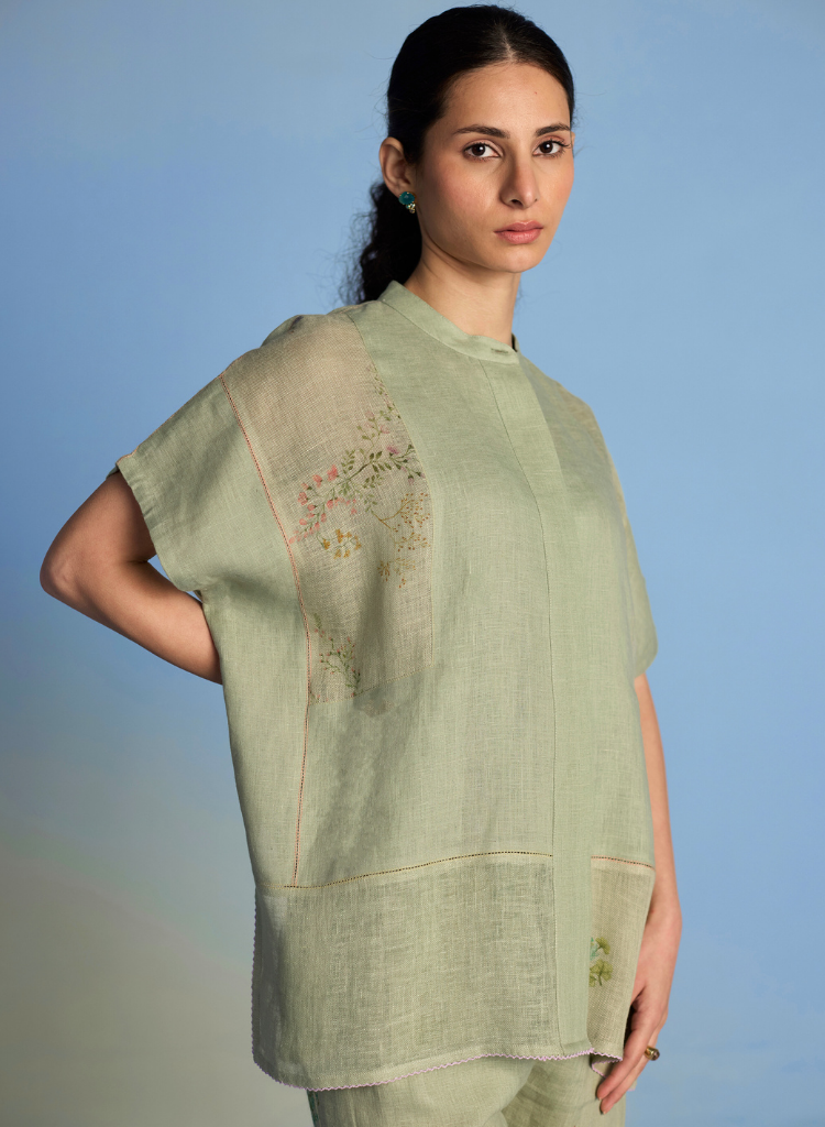 Aboli Color Aboli Patchwork Shirt – NETE.IN
