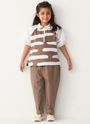 Abstract Appliqué Top