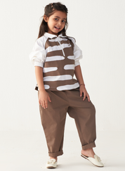 Abstract Appliqué Top