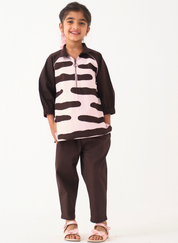 Abstract Appliqué Top Set