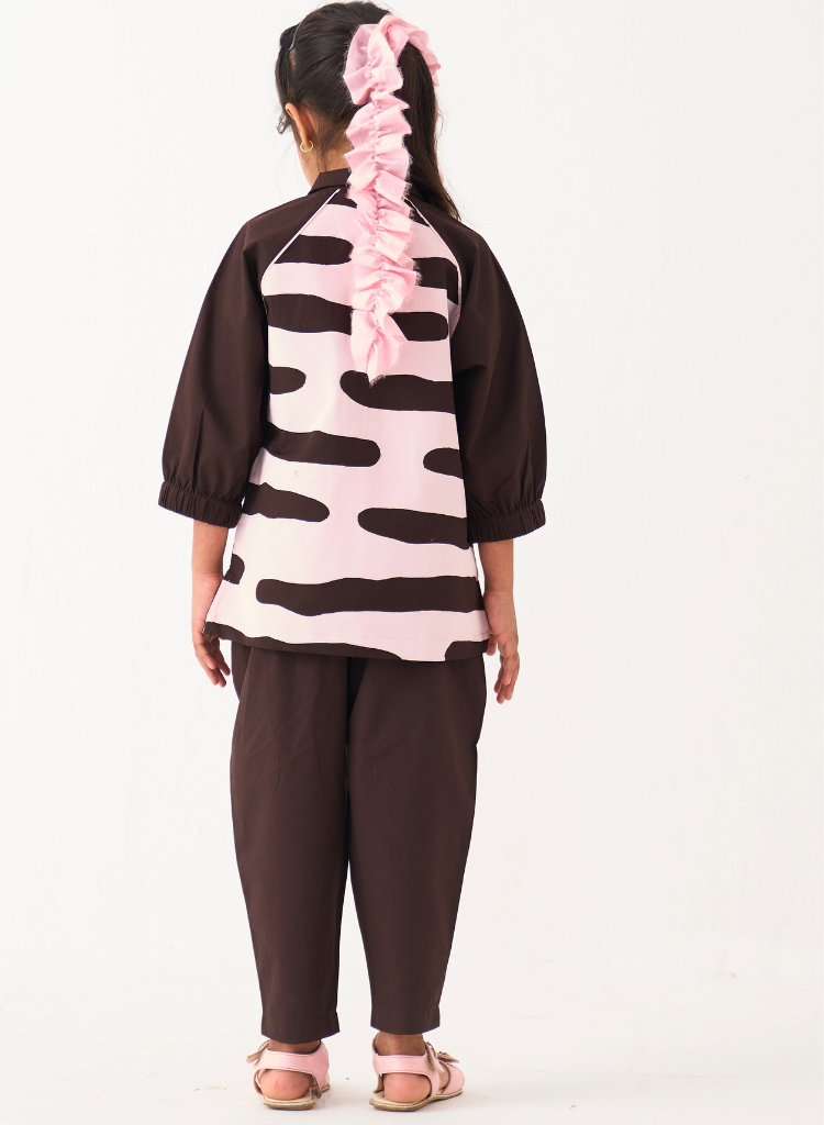 Abstract Appliqué Top Set