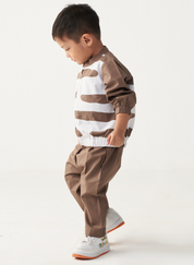 Abstract Bomber Jacket Set