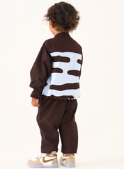 Abstract Bomber Jacket Set