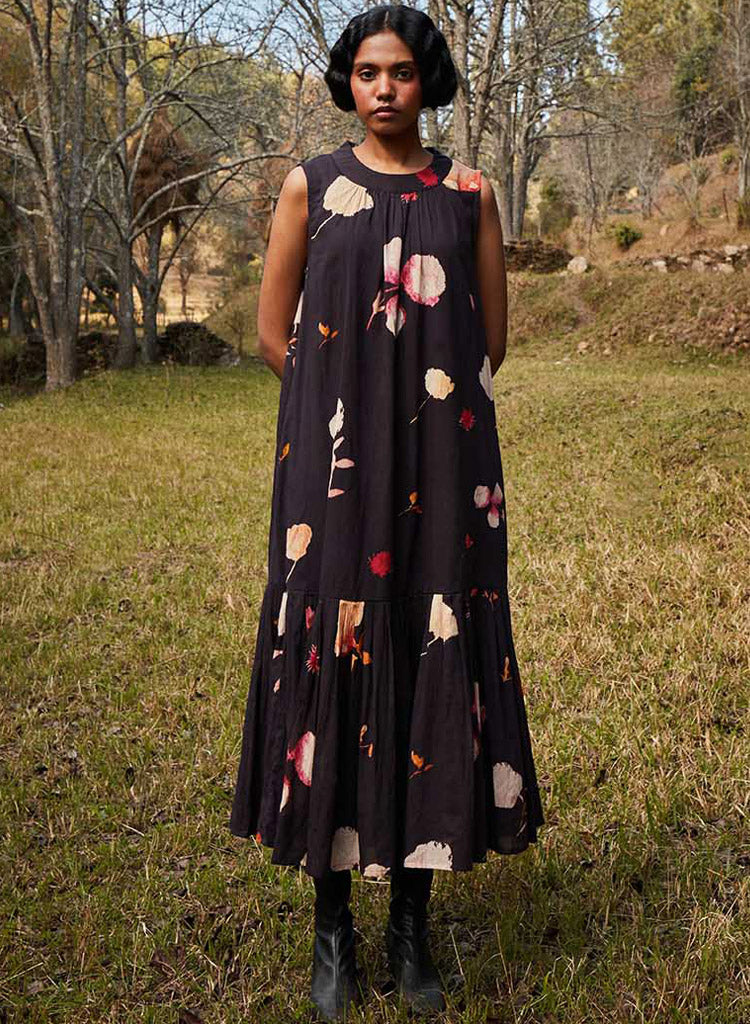 Abstract Bouquet Dress