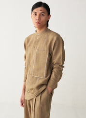 Abstract Embroidery Shirt