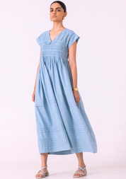 Aelia Pleated Dress