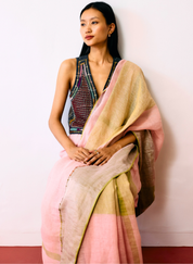 Afra Metallic Saree