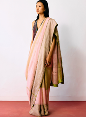 Afra Metallic Saree