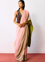 Afra Metallic Saree