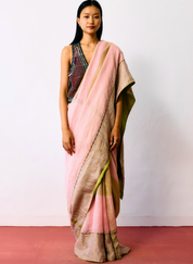 Afra Metallic Saree