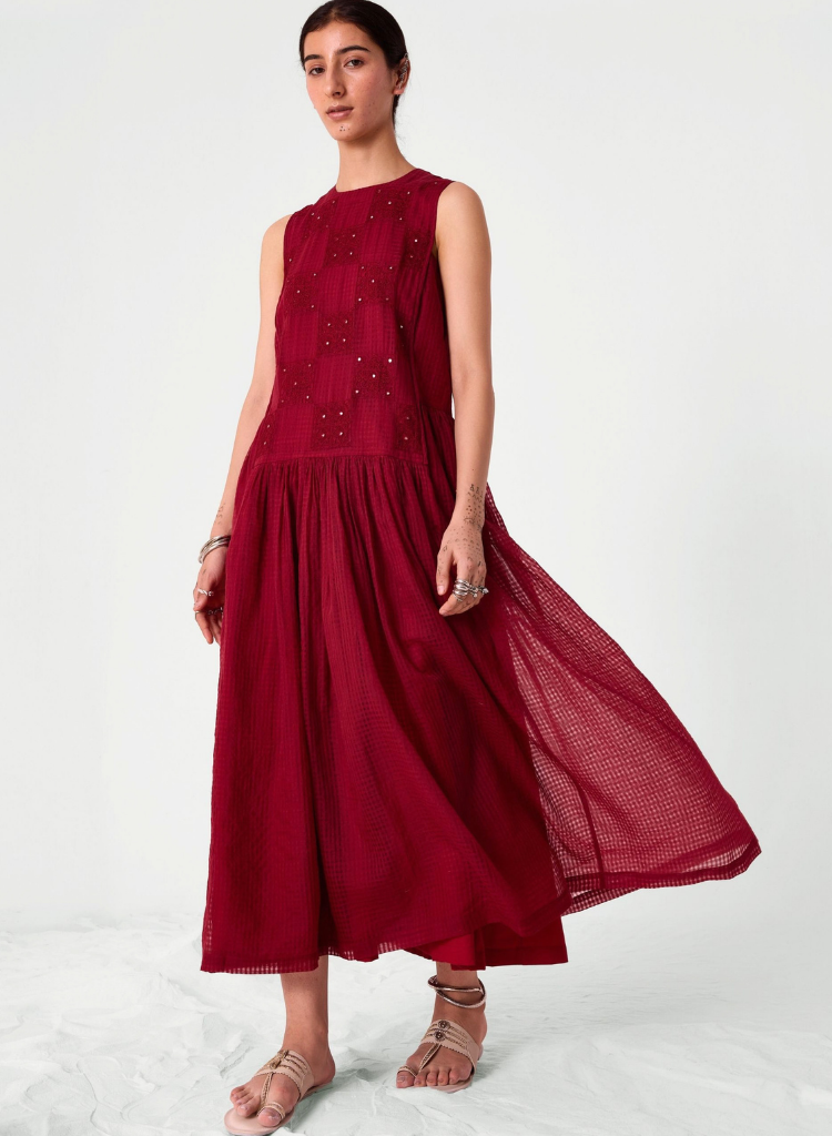Aleksey Checks Dress