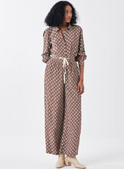 All Over Brick Print Shirt