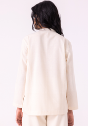 Alma Off White Shacket