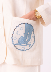 Alma Off White Shacket