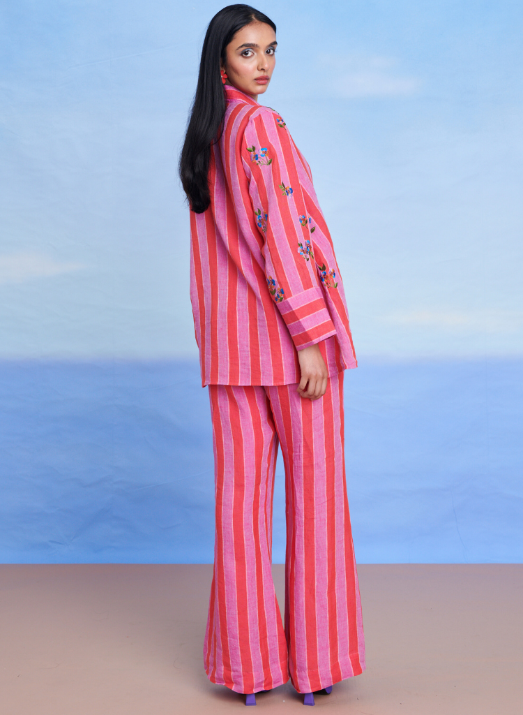 Amalfi Blazer Shirt Set