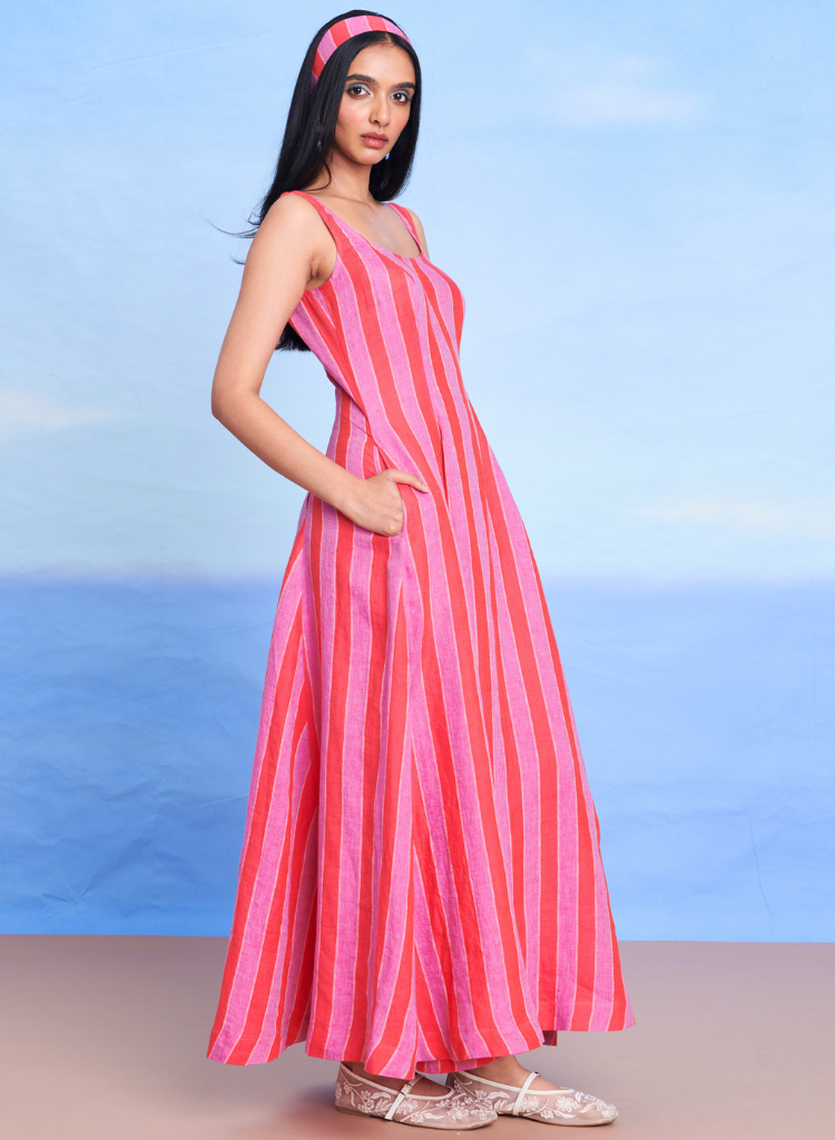 Amalfi Scoop Neck Dress