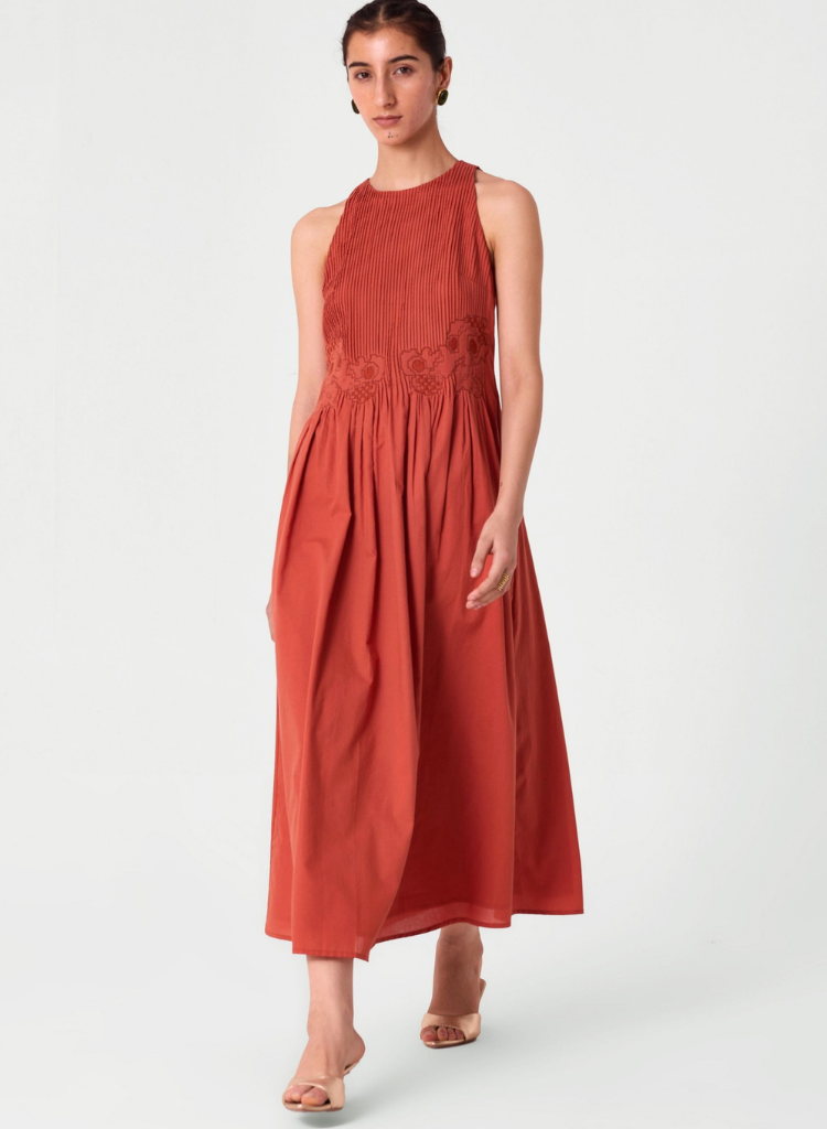 Amani Embroidered Dress