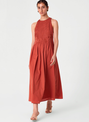Amani Embroidered Dress