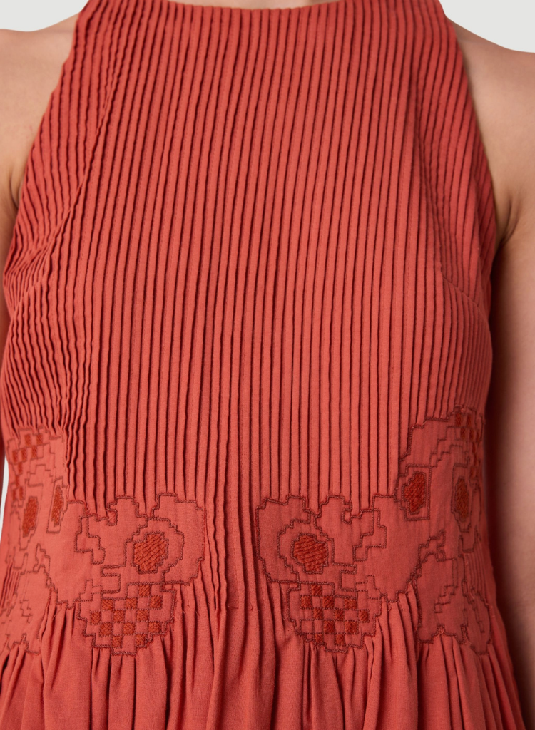 Amani Embroidered Dress