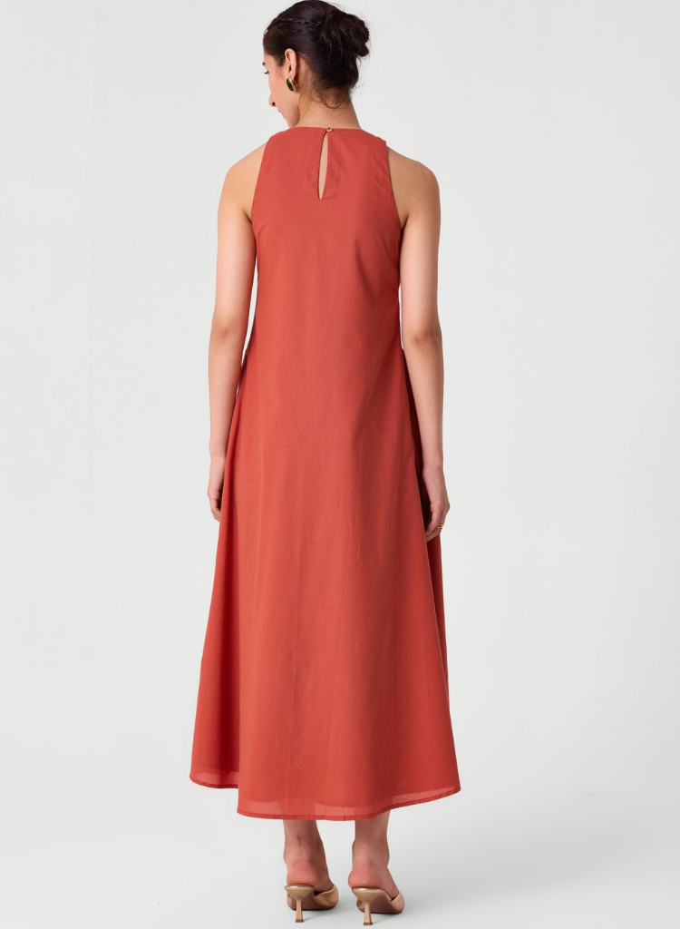 Amani Embroidered Dress