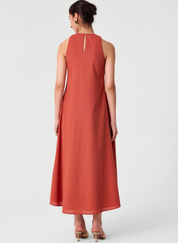 Amani Embroidered Dress