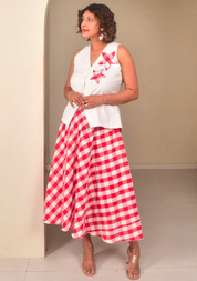 Amara Appliqué Vest