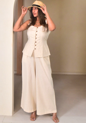 Amara Button Down Vest