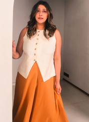 Amara Flared Vest