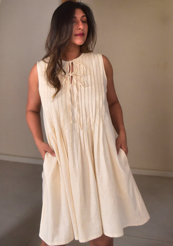 Amara Pintuck Dress