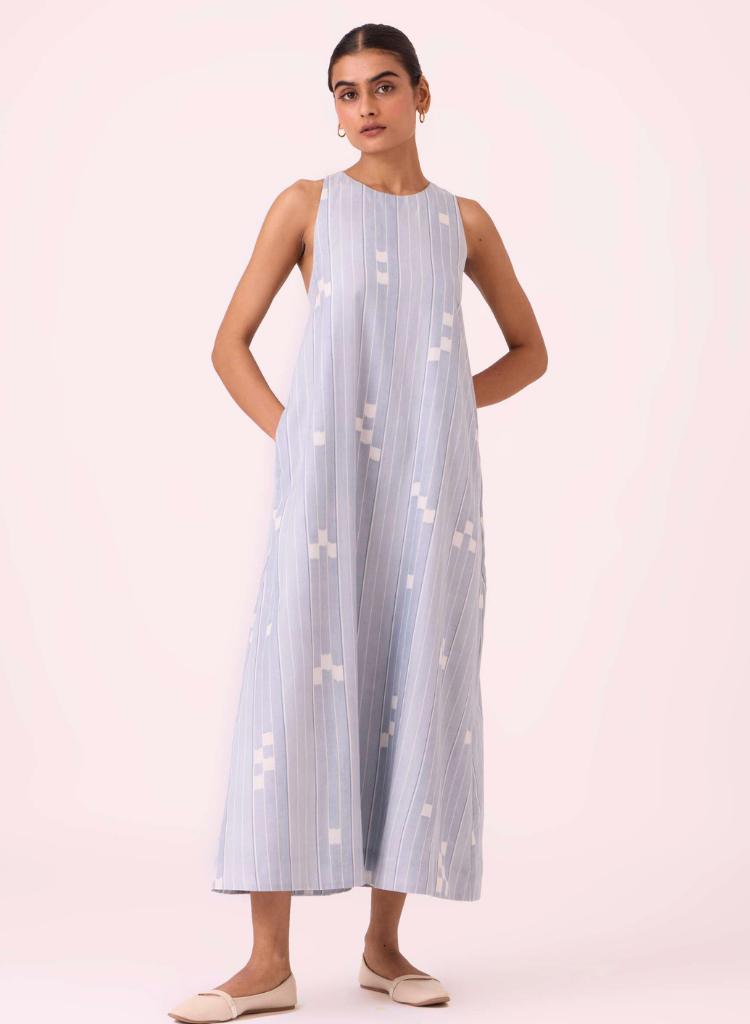 Amaran Ikat Dress