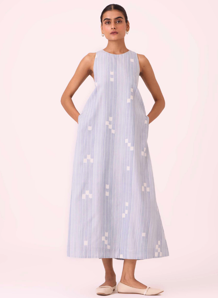 Amaran Ikat Dress