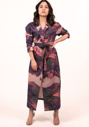 Amelia Printed Trench