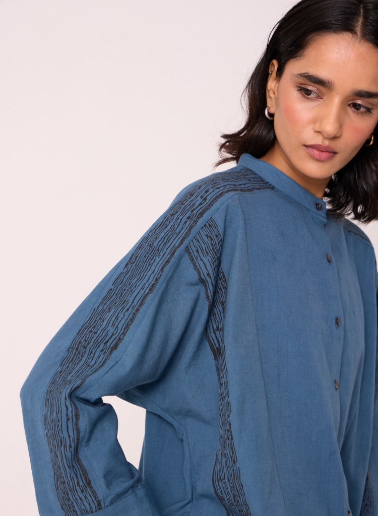 Amer Hand Printed Shirt