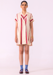 Amy Striped Blazer Dress