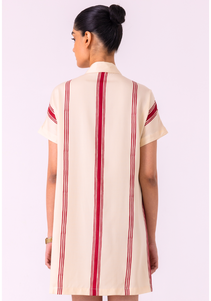 Amy Striped Blazer Dress