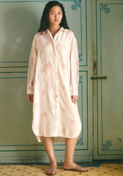 Anastasia Printed Button-Down Dress