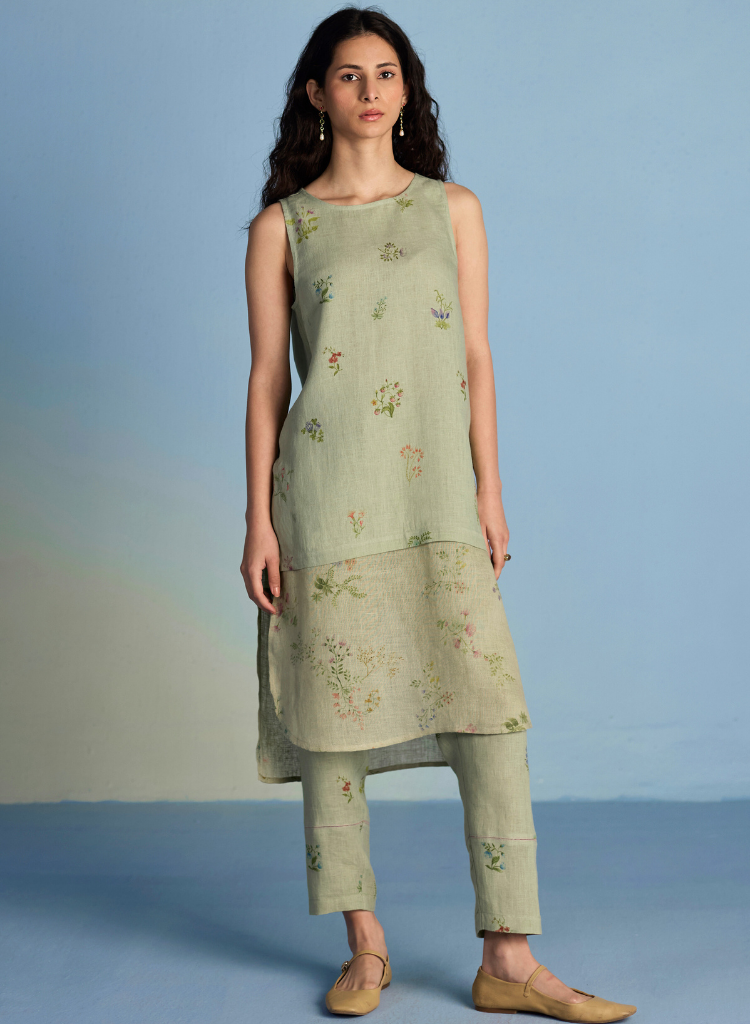 Aneya Patchwork Dupatta Set