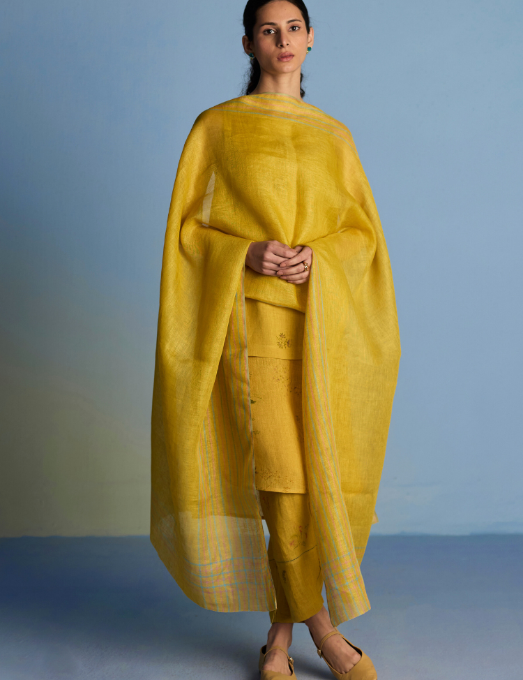 Aneya Patchwork Dupatta Set