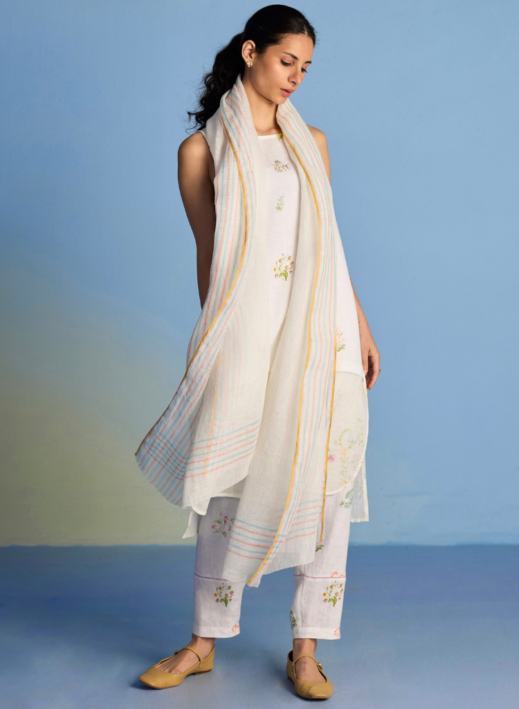 Aneya Patchwork Dupatta Set