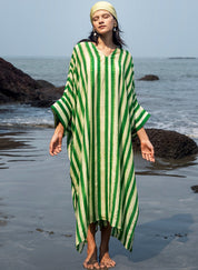 Angela Stripe Kaftan