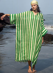 Angela Stripe Kaftan