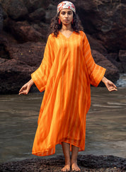 Angela Stripe Kaftan