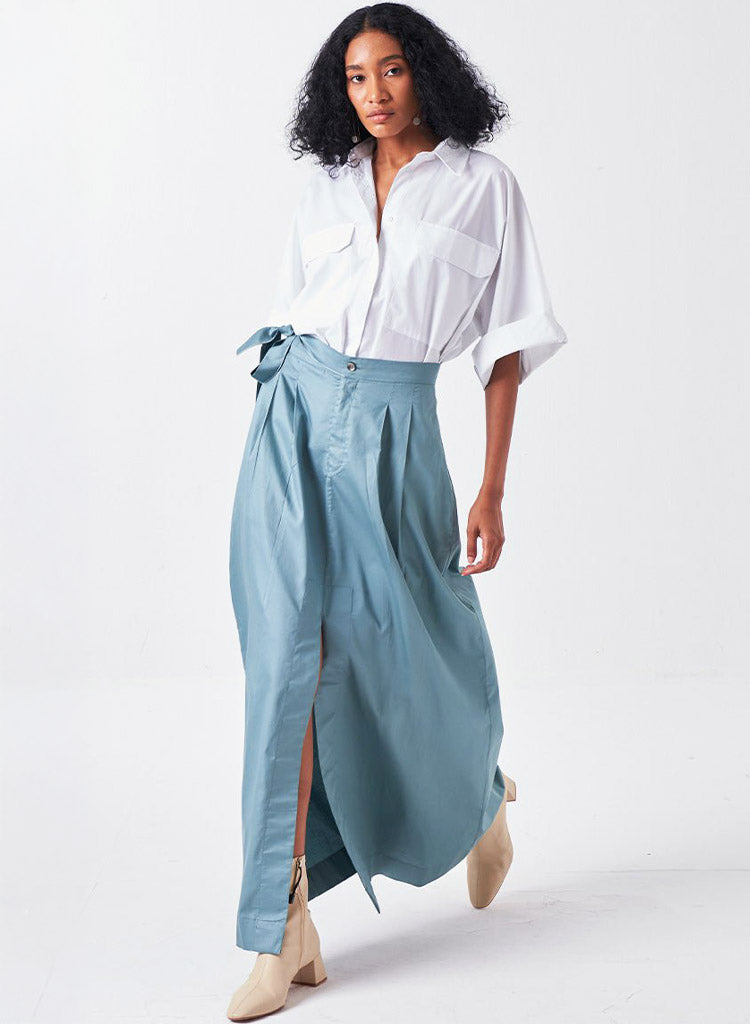 Back Pleat Jacket Set