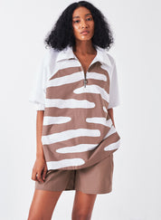 Appliqué Boxy Shirt