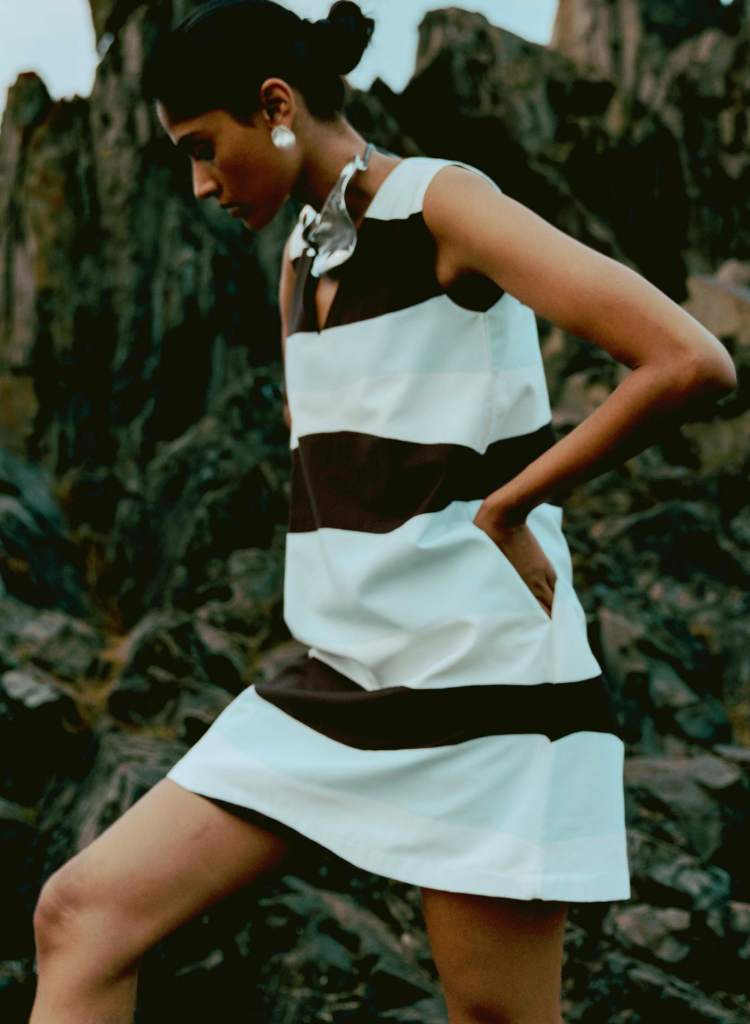 Appliqué Shift Dress