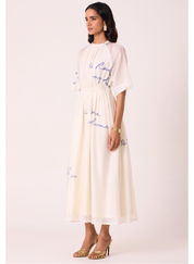 Arha Printed Ruched Dress