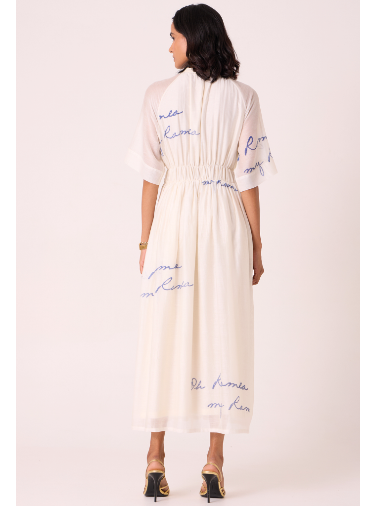 Arha Printed Ruched Dress